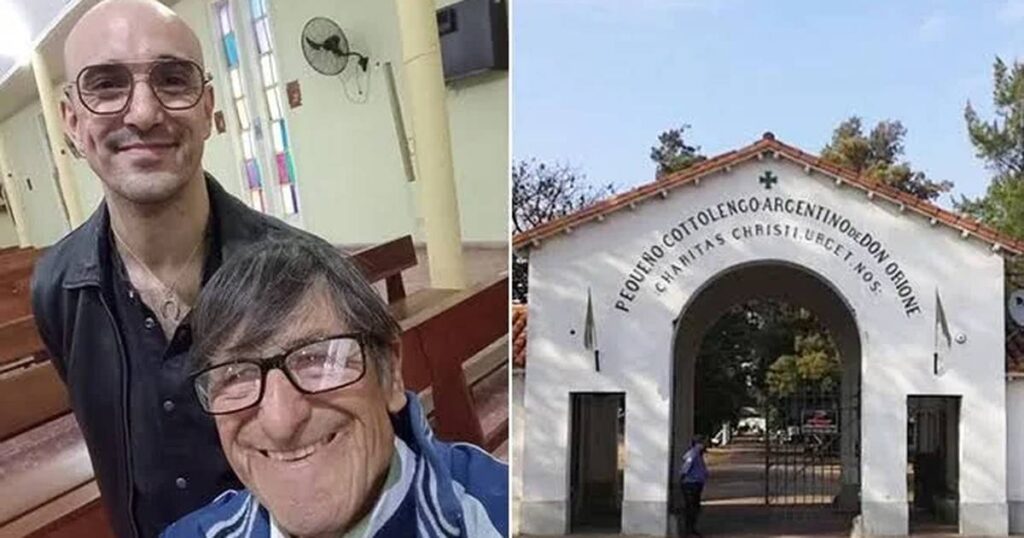 Abel Pintos ya palpita la visita del Papa: recorrió el Cottolengo Don Orione donde cantará ante León XIV