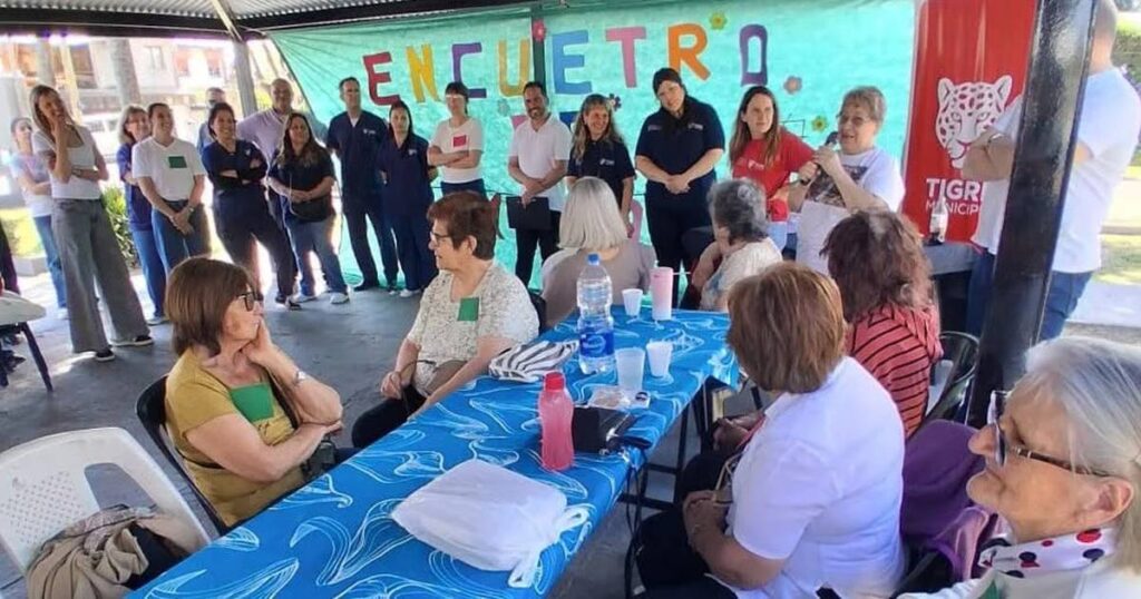 El Talar: Adultos mayores disfrutaron de un encuentro recreativo organizado por el Municipio de Tigre